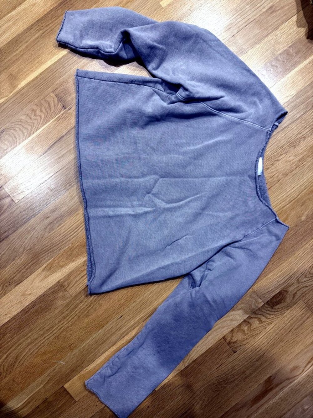 Joah Brown Slouchy Pullover Sweatshirt Taupe Size S/M